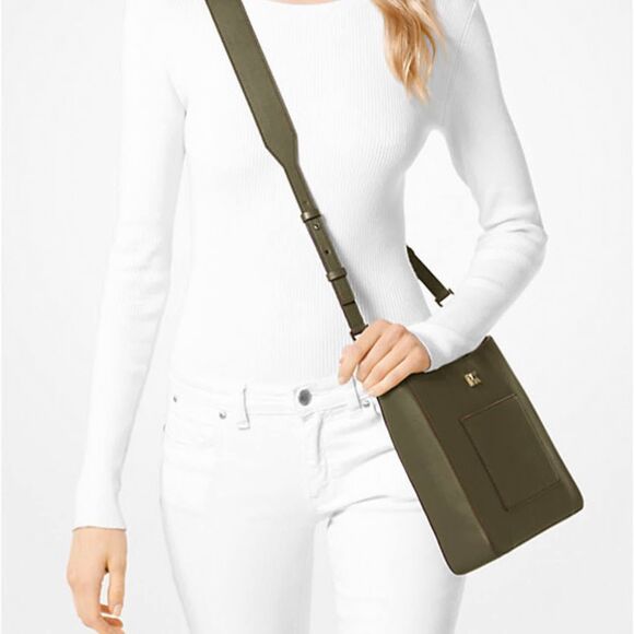 Gloria leather messenger- Michael Kors - Picture 5 of 5